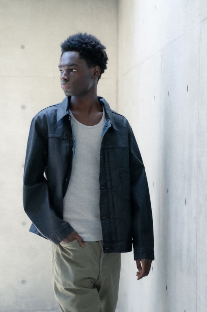 試着のみ　LEVI'S BIOTOP 26SS Trucker Black