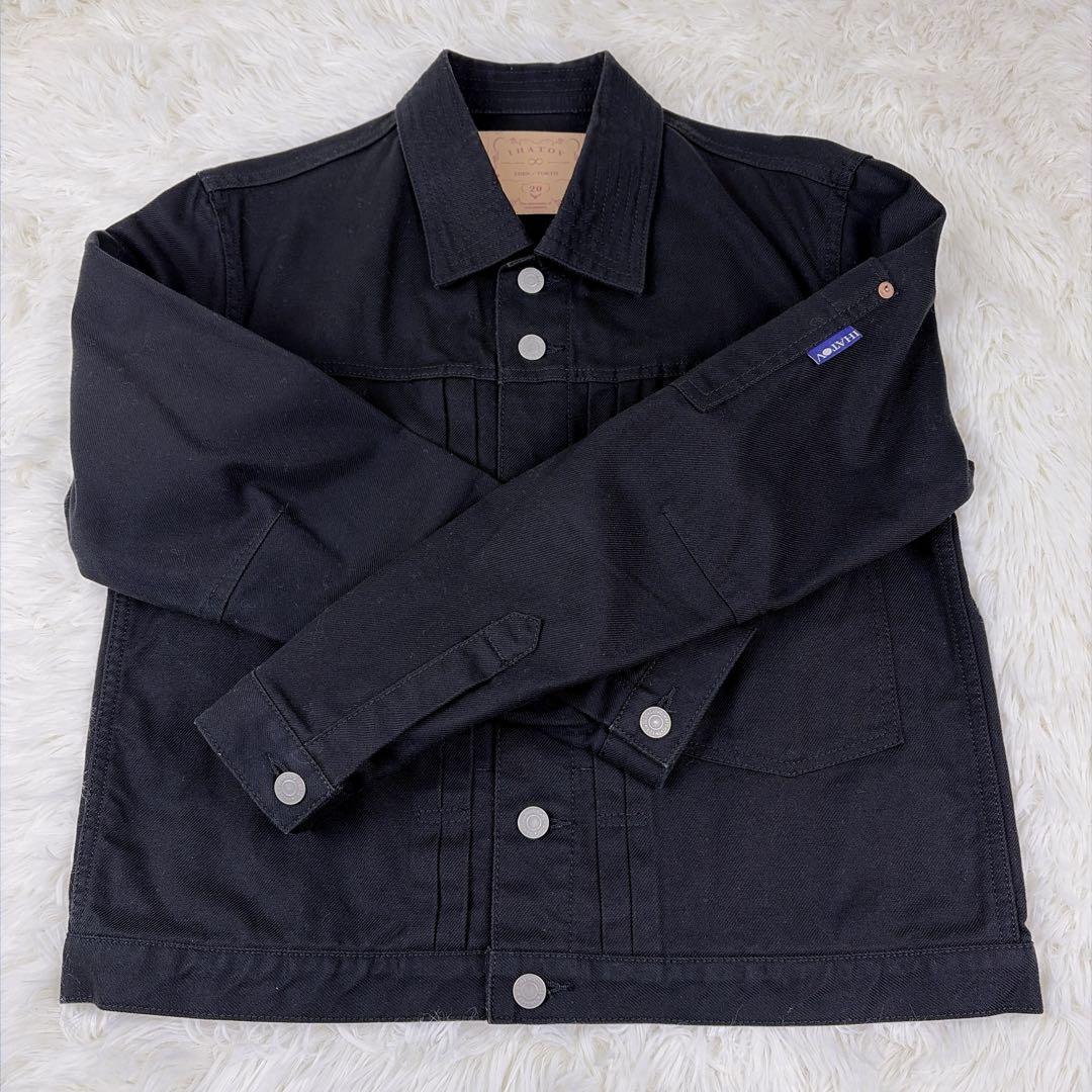 【極美品】IHATOV 2ndデザイン　デニムジャケット ショート丈