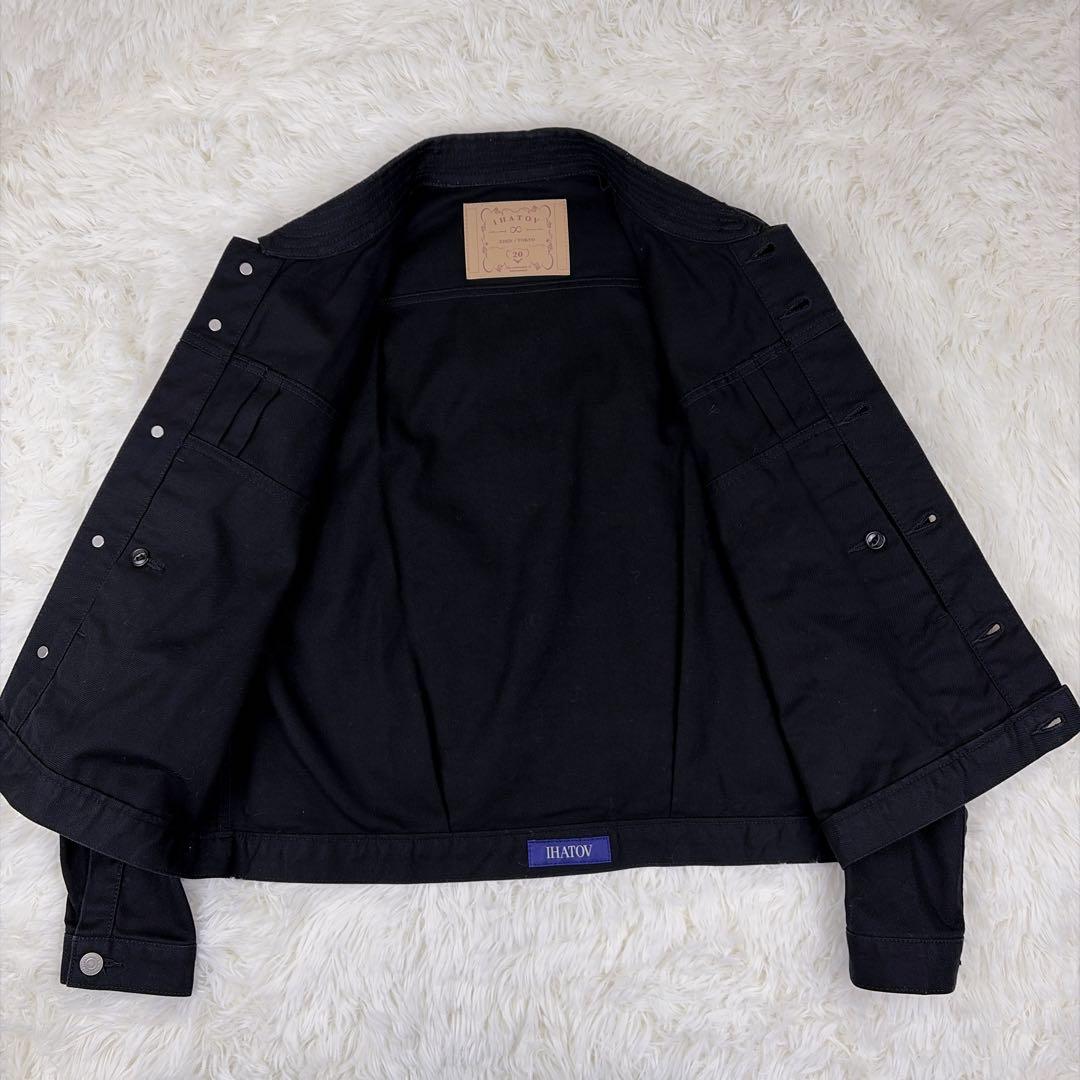 【極美品】IHATOV 2ndデザイン　デニムジャケット ショート丈