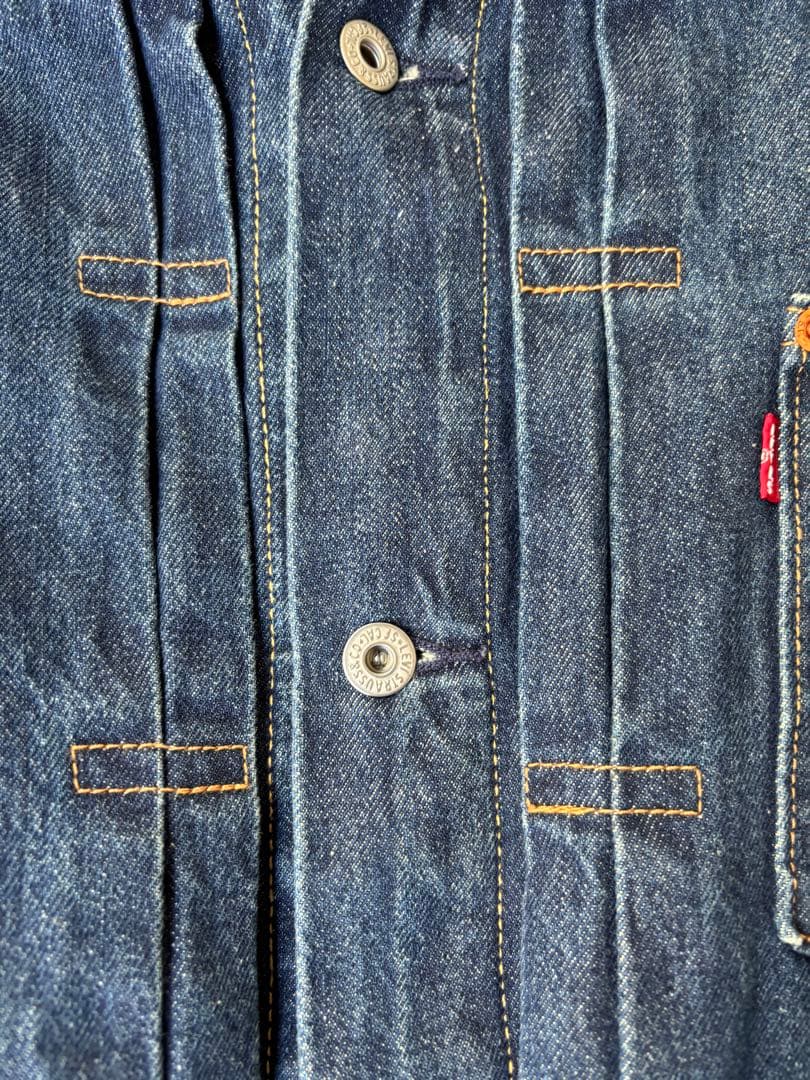 り*様 【美品】Levi's 1st BIGE 506XX型 デニムジャケット