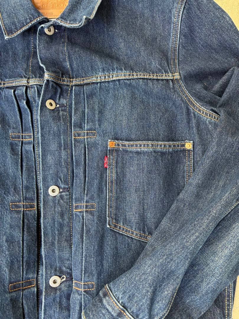 り*様 【美品】Levi's 1st BIGE 506XX型 デニムジャケット