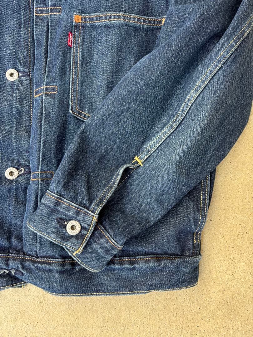 り*様 【美品】Levi's 1st BIGE 506XX型 デニムジャケット