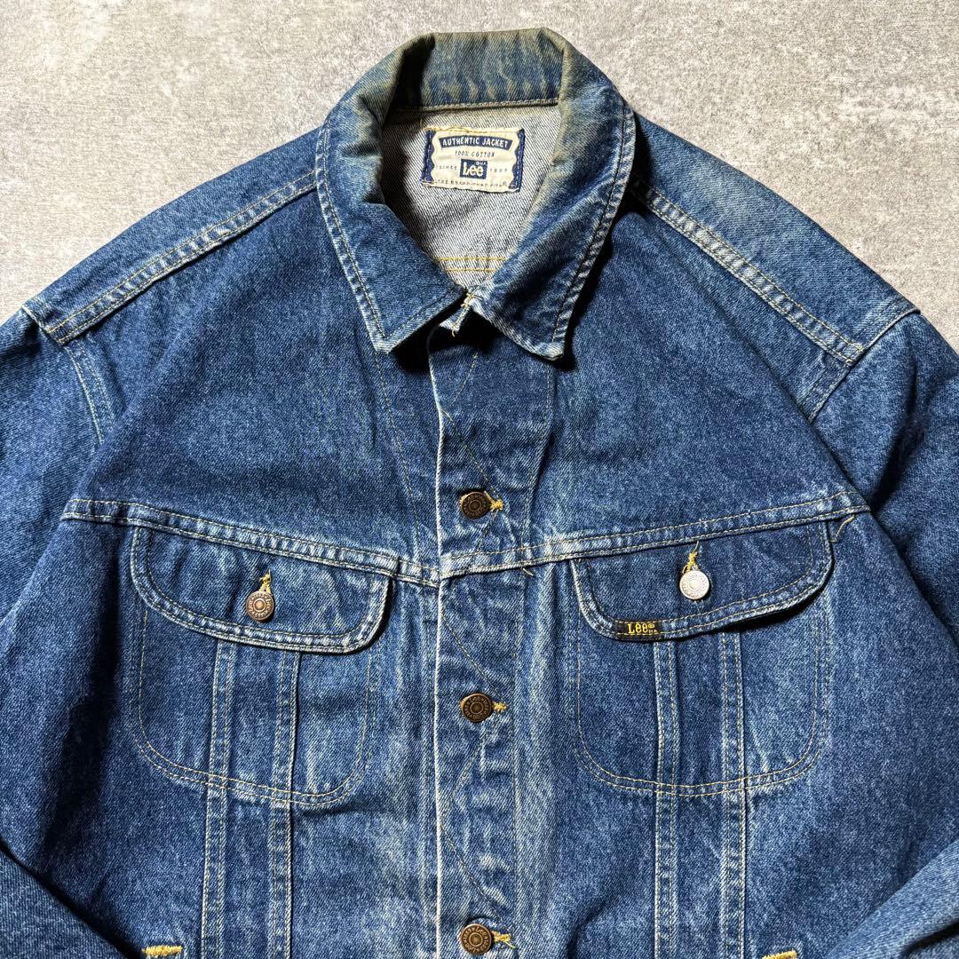 80s Lee Authentic Jacket USA製 XL Long