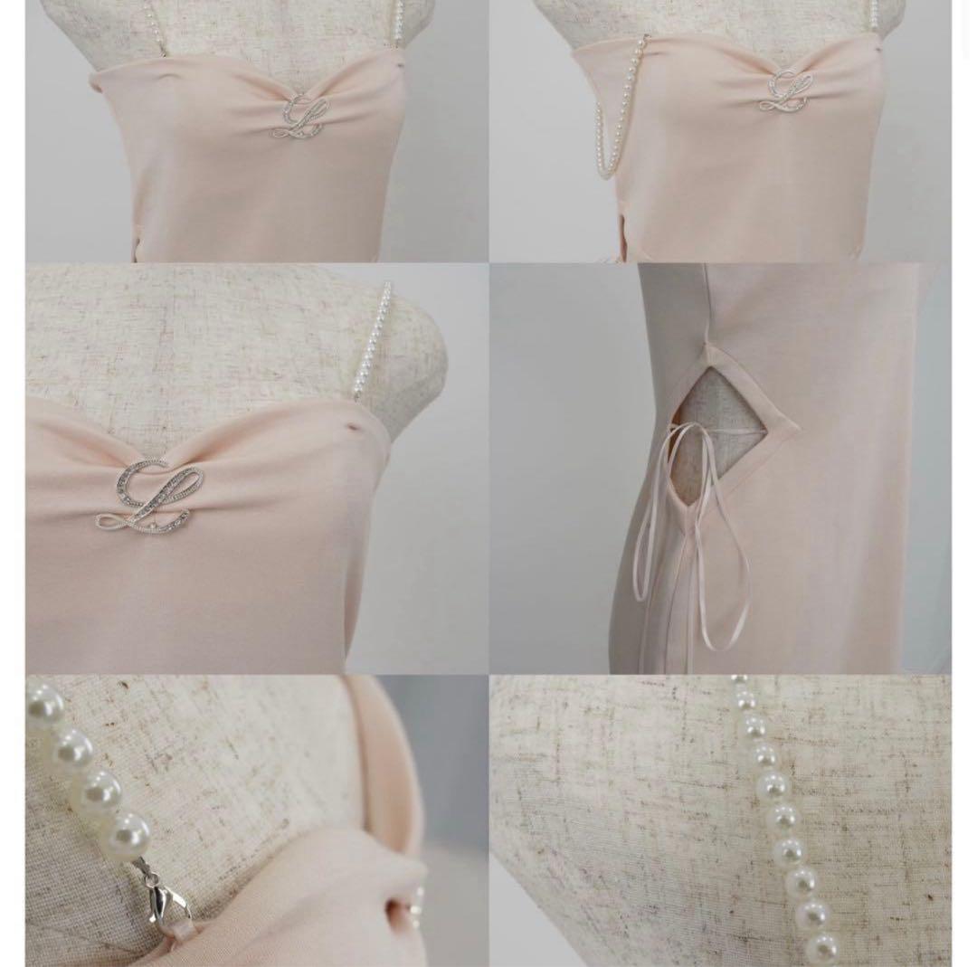 ルミニョンLumignon Ballet L charm dress ホワイト