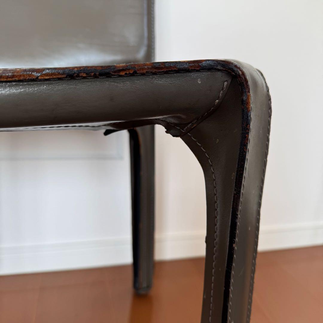 cassina カッシーナ 412 本革 ダイニングチェア ①セット売り