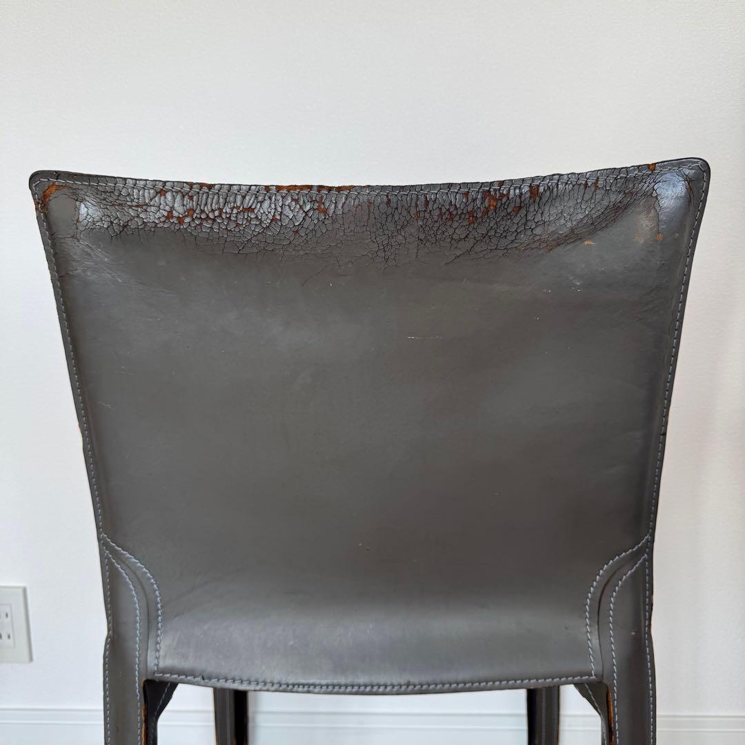 cassina カッシーナ 412 本革 ダイニングチェア ①セット売り