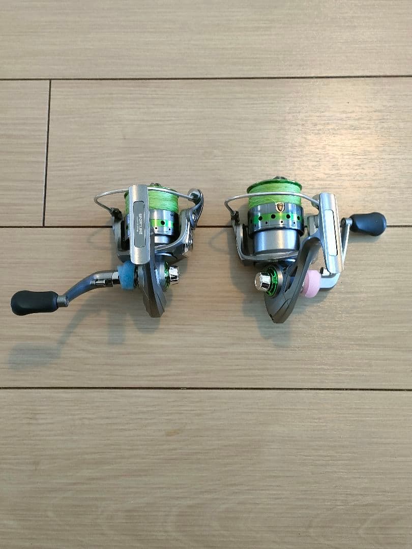 【2本セット】釣竿＆リール付き