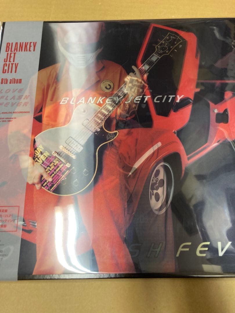 BLANKEY JET CITYLOVEFLASHFEVER限定盤 レコード新品