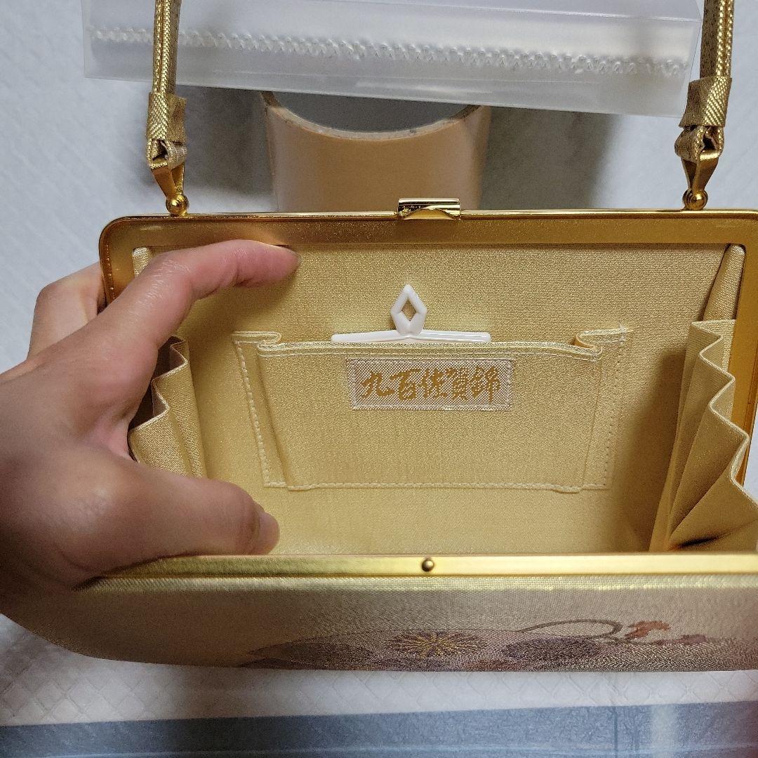 東京芝山 九百佐賀錦 草履＆バッグset
