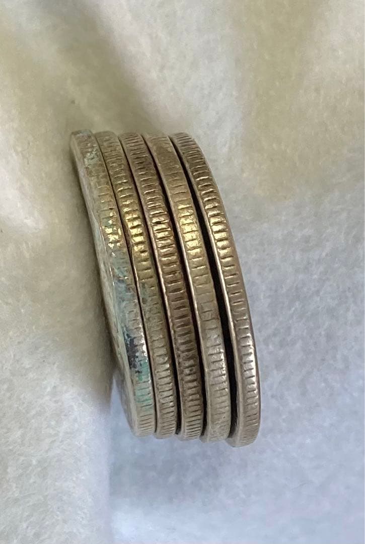 1948年～1956年　ワシントン　25セント銀貨　5枚セット