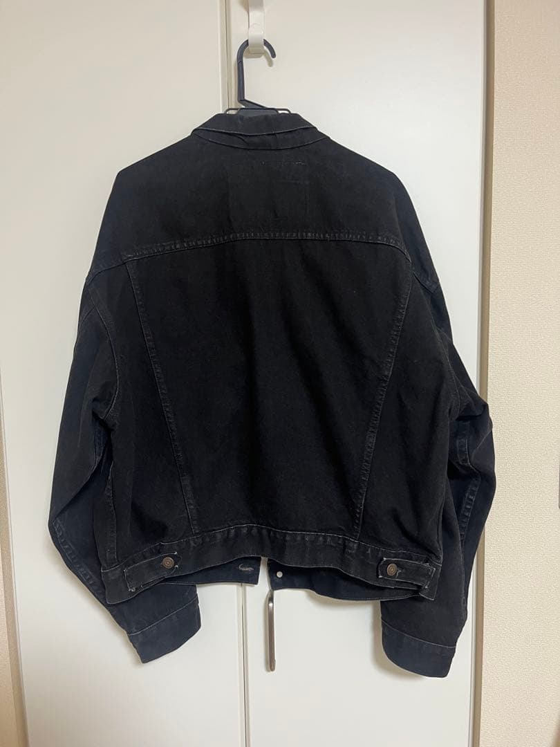 希少 USA製 Levi's 70598 4159ブラックデニムジャケット