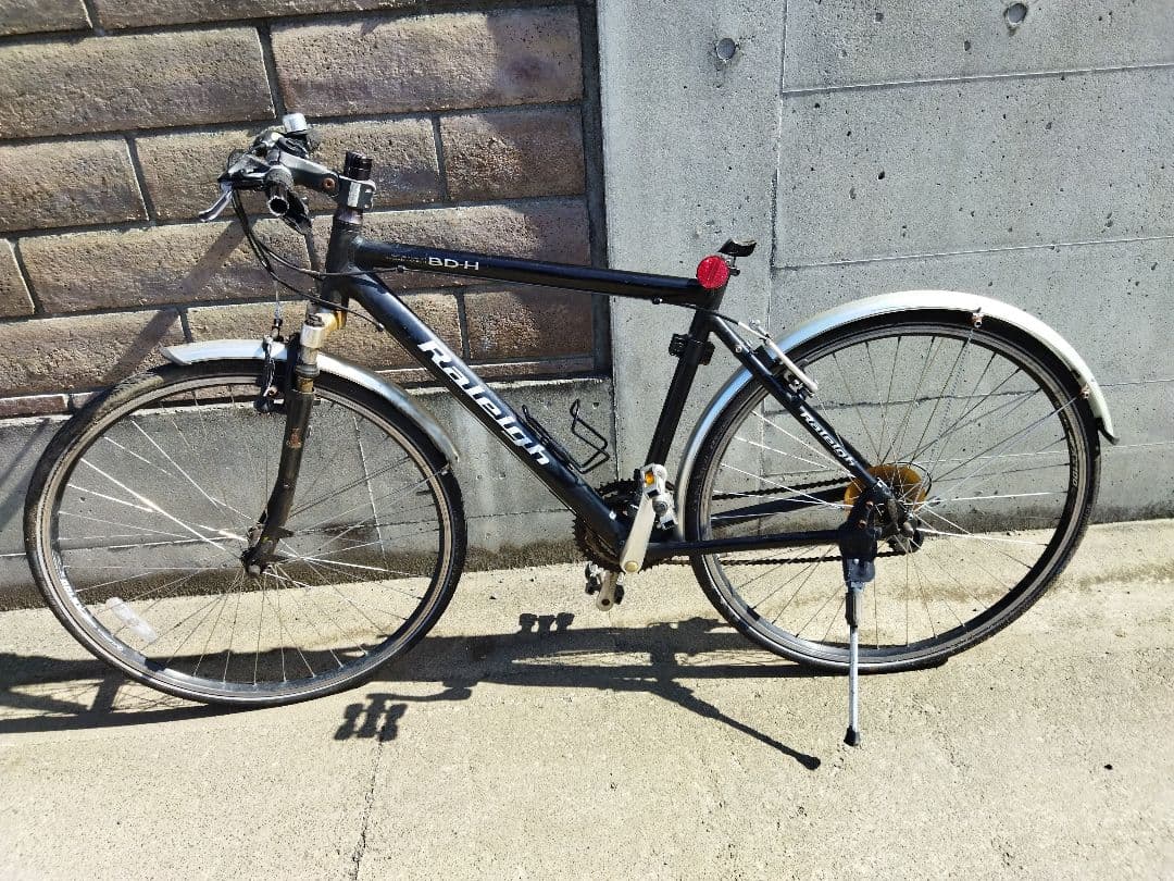 Raleigh BD-H クロスバイク 黒 28インチ　ブロードマシュ