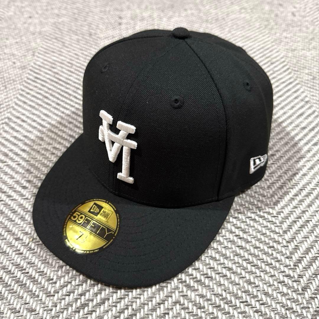 ロサンゼルス・ドジャース 59FIFTY キャップ 逆ロゴ7 1/2