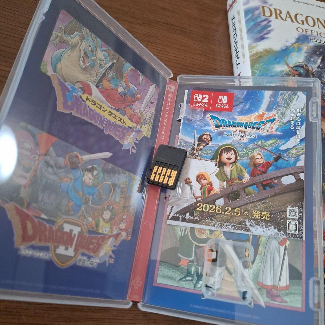 Switch ドラゴンクエスト1&2　公式ガイドブック　セット