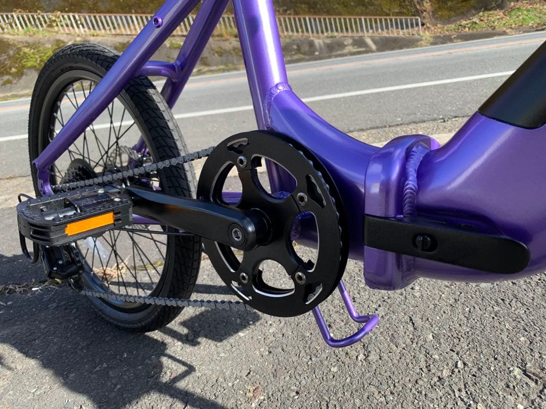 【動作確認済】送料無料 ディスク式折りたたみ電動自転車9.6Ah 7速20インチ