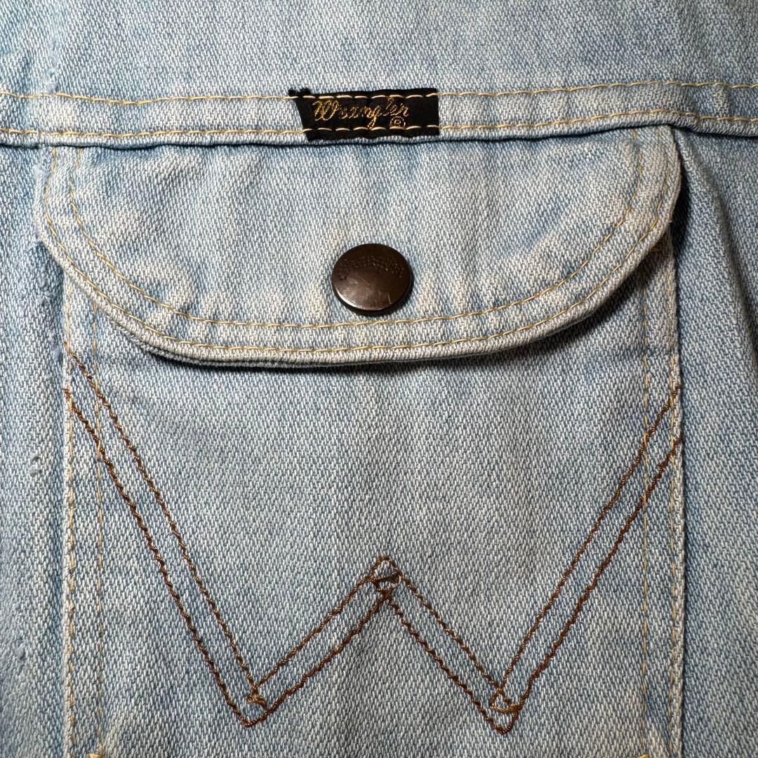 ☆【希少】80s Wrangler MALTA製 124MJ デニムジャケット☆