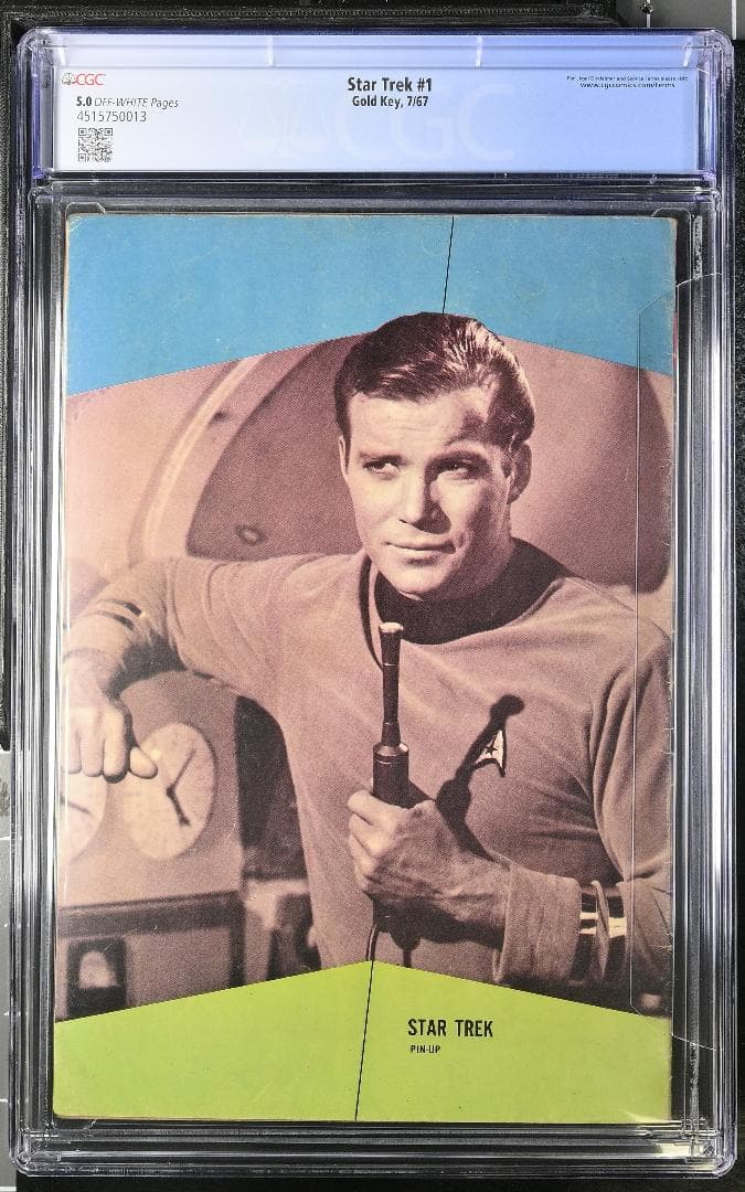 アメコミリーフ　Star Trek #1 Gold Key CGC 5.0