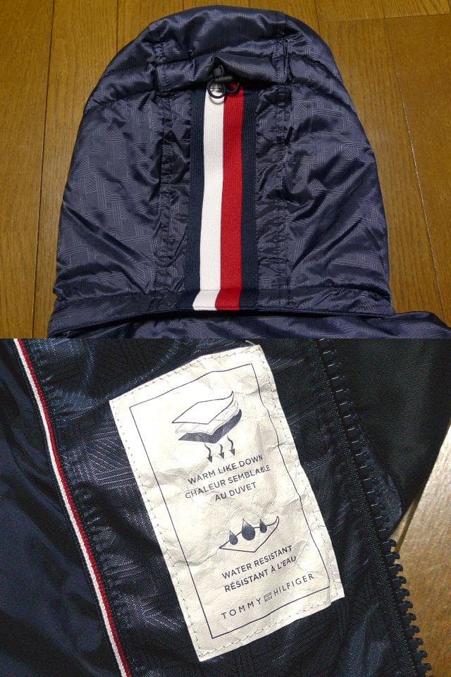 【大きい】2XL3XL日本サイズ位トミーヒルフィガーUSA限定ダウンジャケット