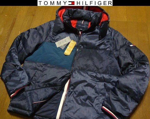 【大きい】2XL3XL日本サイズ位トミーヒルフィガーUSA限定ダウンジャケット