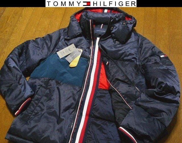 【大きい】2XL3XL日本サイズ位トミーヒルフィガーUSA限定ダウンジャケット