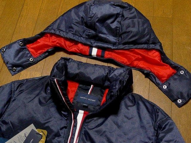 【大きい】2XL3XL日本サイズ位トミーヒルフィガーUSA限定ダウンジャケット