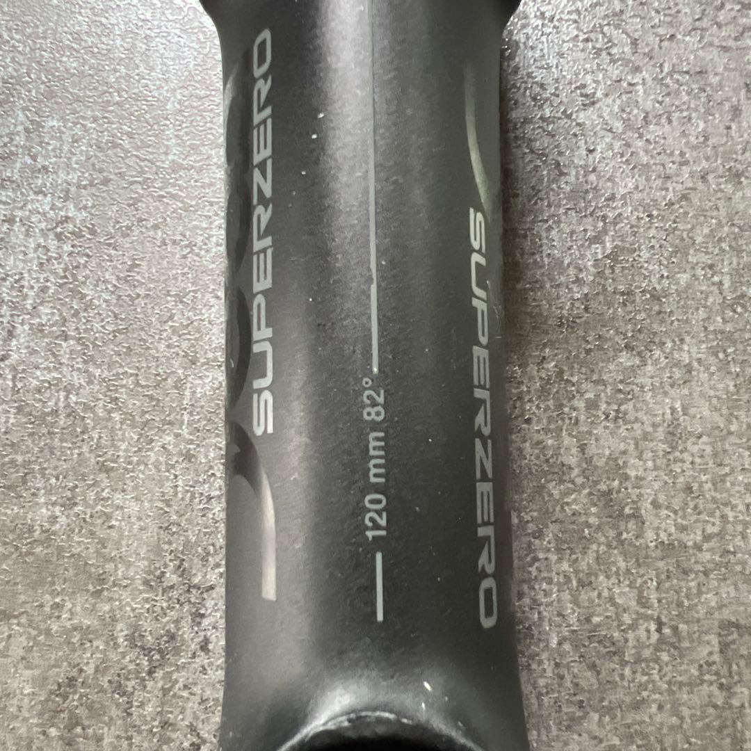 Deda SUPERZERO ステム ブラック 120mm
