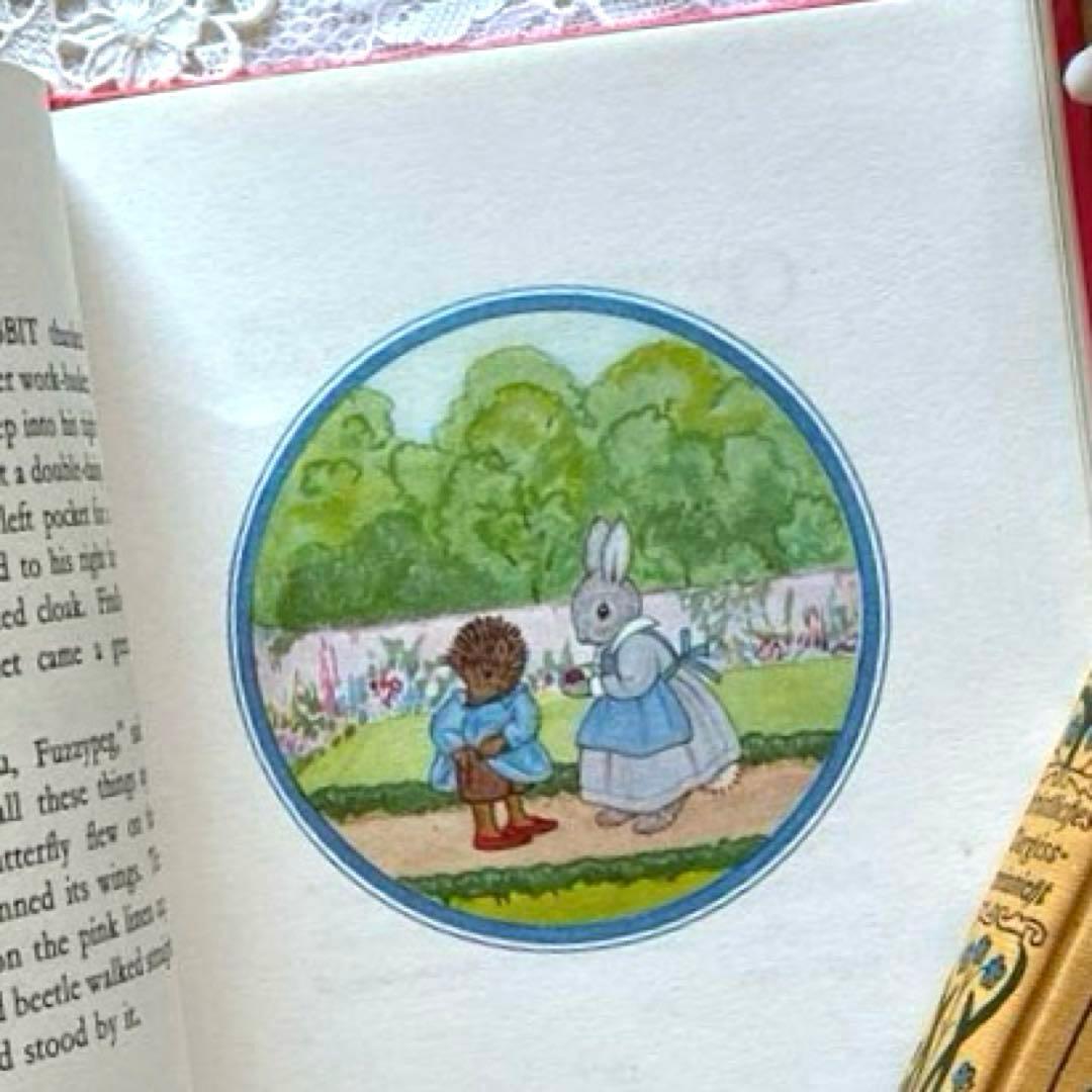 RN181 洋書古書 イギリスヴィンテージ絵本 リトルグレイラビット ②