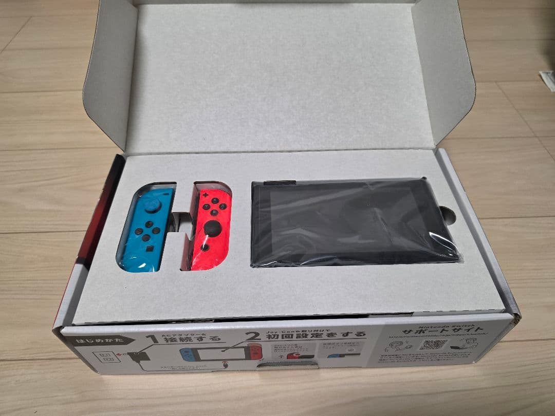 x*n様 Nintendo Switch 本体 ネオンブルー/ネオンレッド
