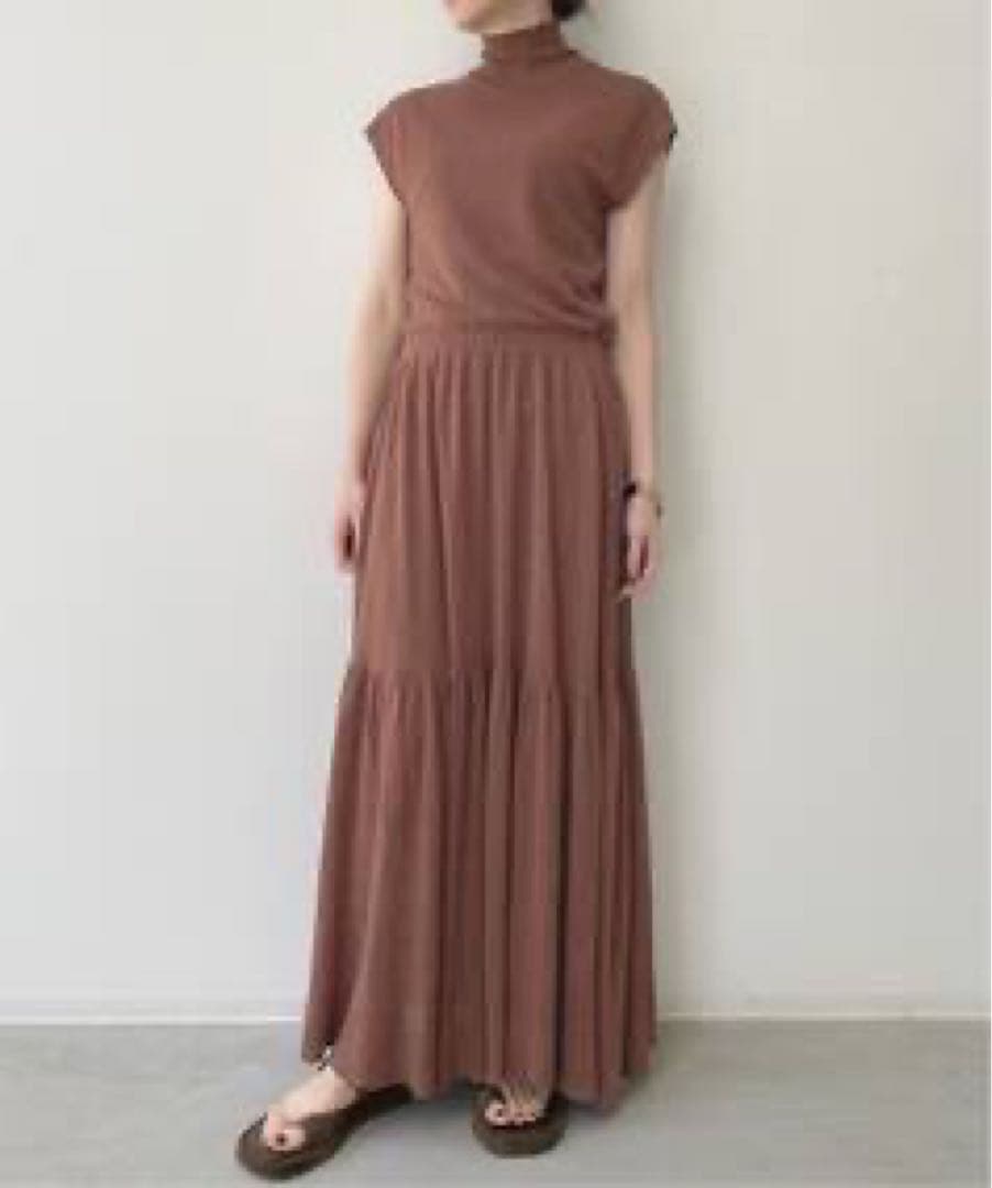 HAVELstudio LI BLEND KNIT LONG DRESS ドレス