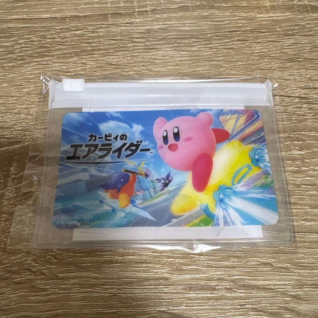 カービィのエアライダー Switch2 ソフト 美品 動作確認済み　ゲオ新品特典