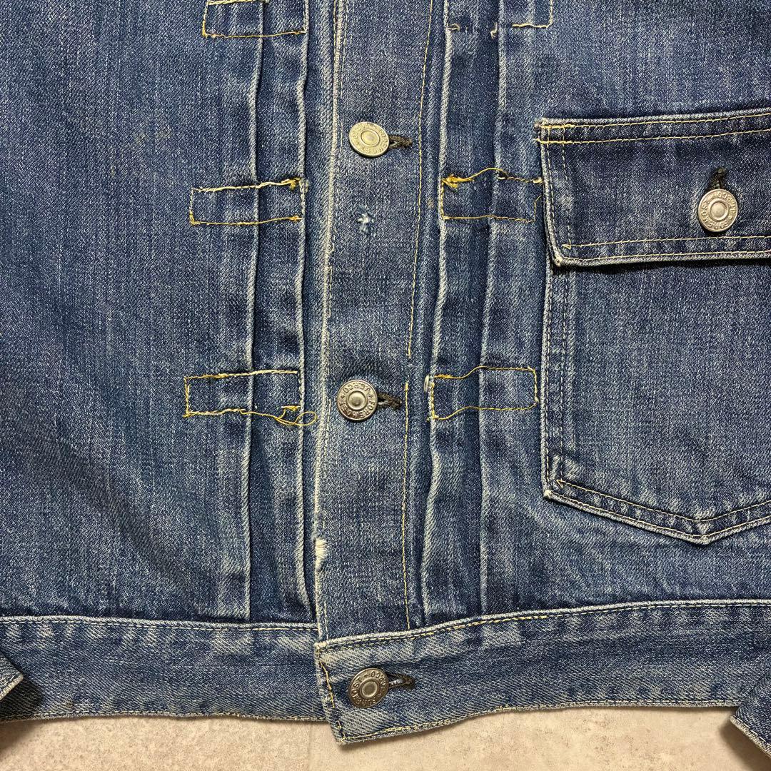 50s Foremost 1st デニムジャケット 掛けボタン