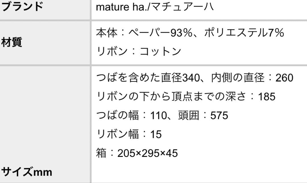 mature ha マチュアーハ　麦わら帽子