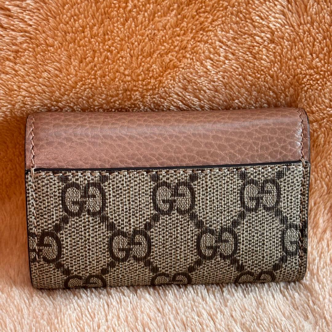 【鑑定済み】GUCCI✨キーケース✨GG マーモント✨グッチ 6連