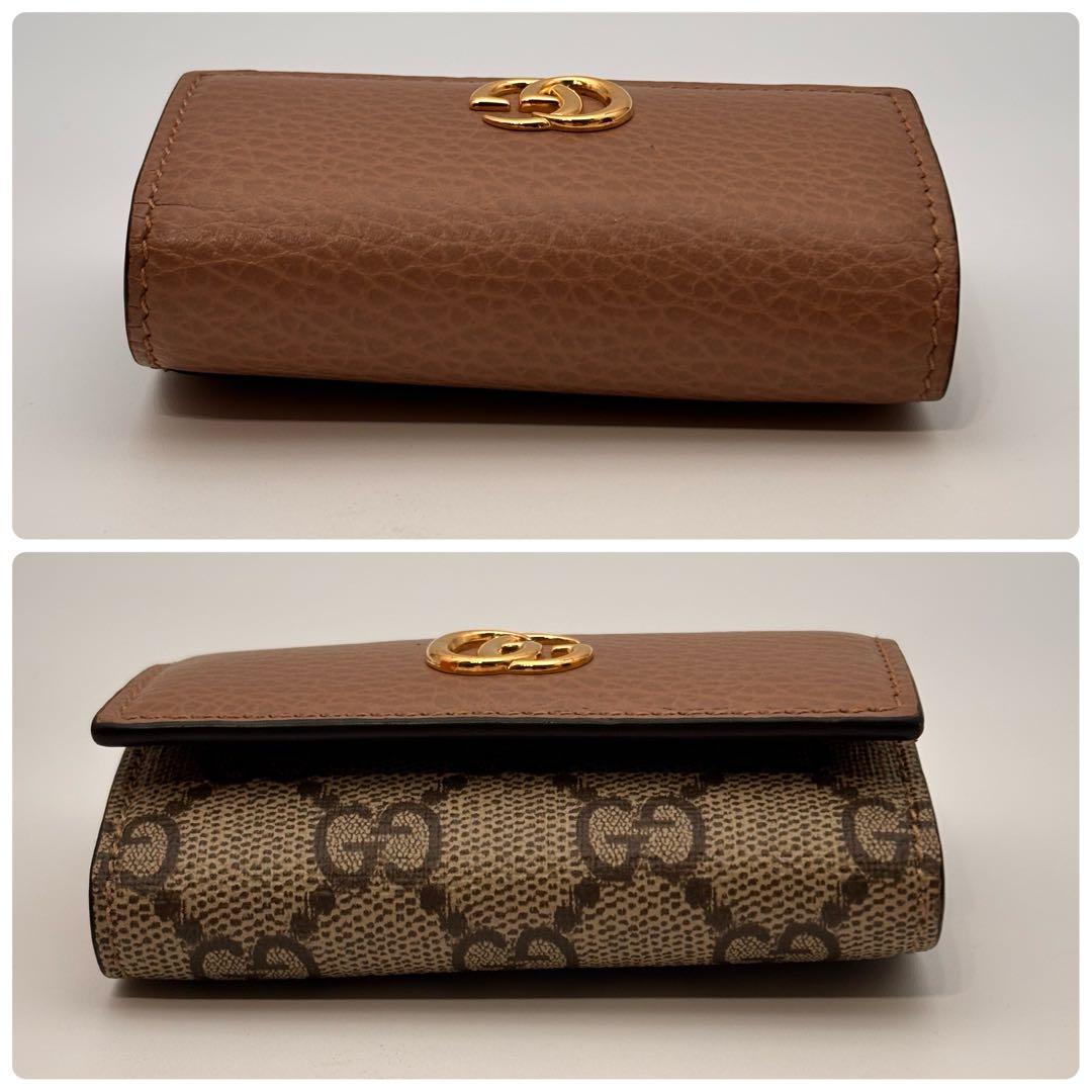 【鑑定済み】GUCCI✨キーケース✨GG マーモント✨グッチ 6連