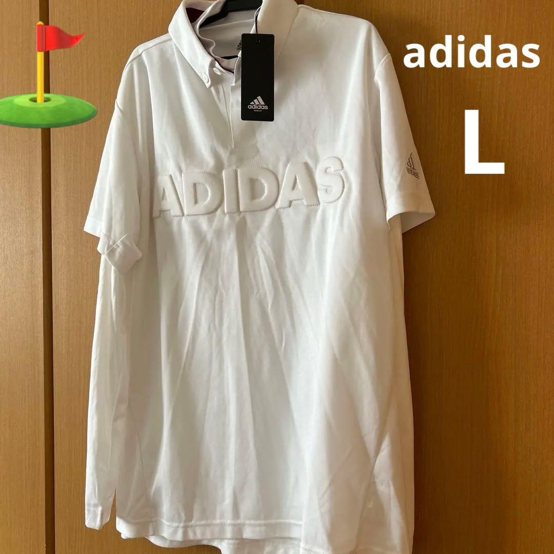 adidas ホワイト ポロシャツ EH3628 インナーと半袖シャツセット