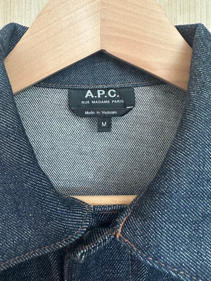 【美品】A.P.C デニムワークジャケット Mサイズ