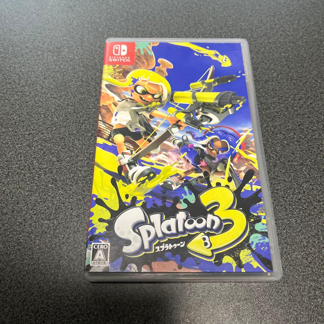 Nintendo Switch ピンク/グリーン + Splatoon 3
