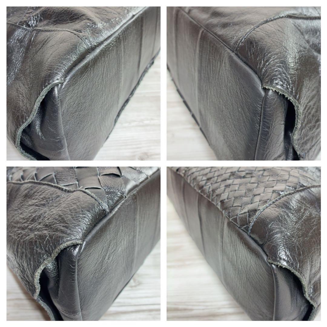 バッグ goa 00s archive Intrecciato leather bag