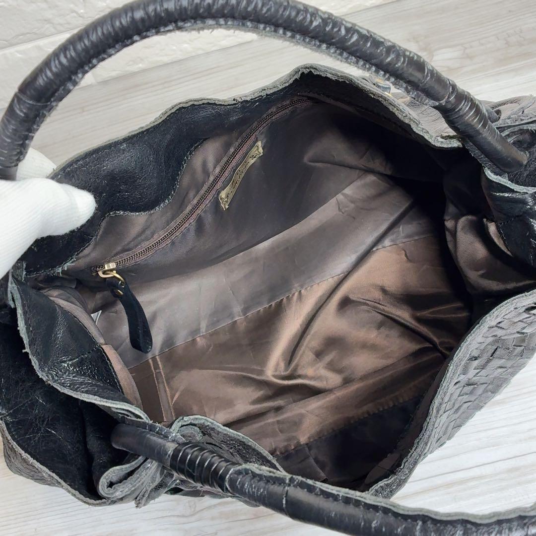 バッグ goa 00s archive Intrecciato leather bag