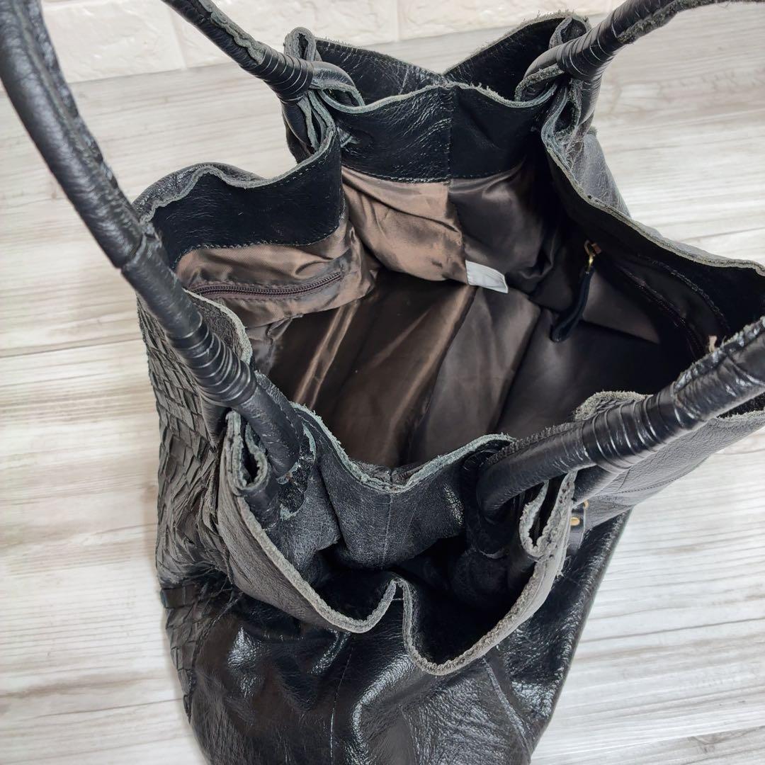 バッグ goa 00s archive Intrecciato leather bag