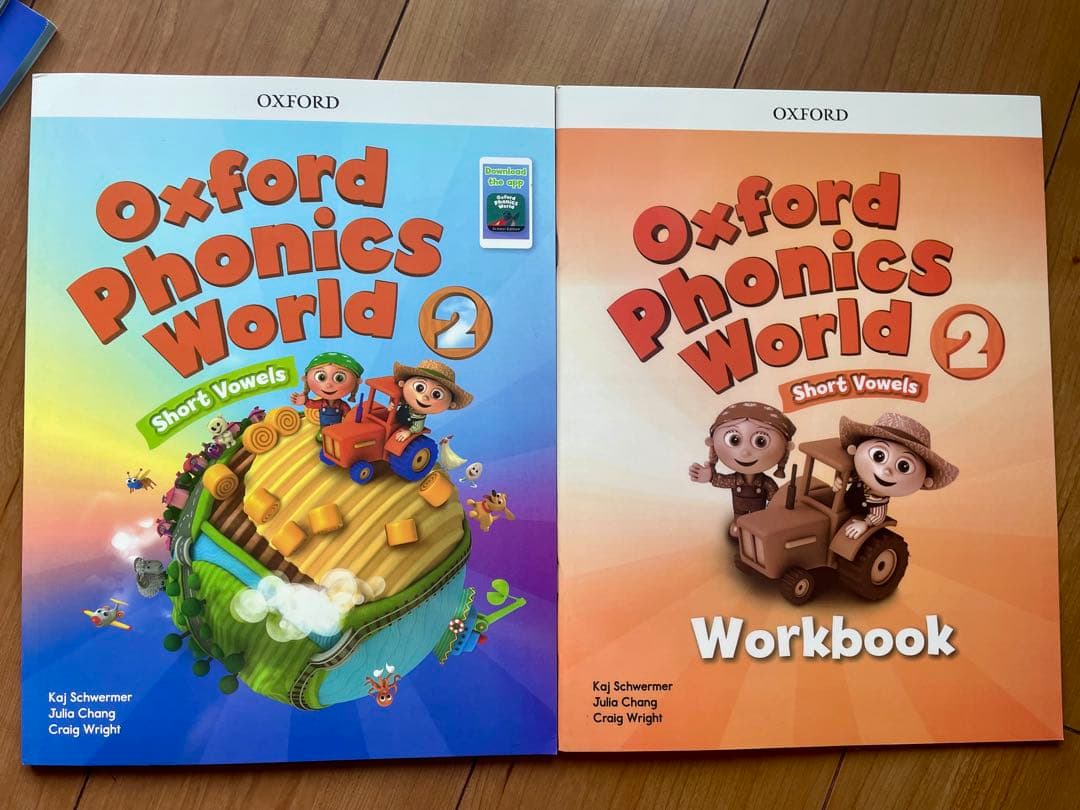 Oxford Phonics World 1-5英語教材10冊セット　音声付き