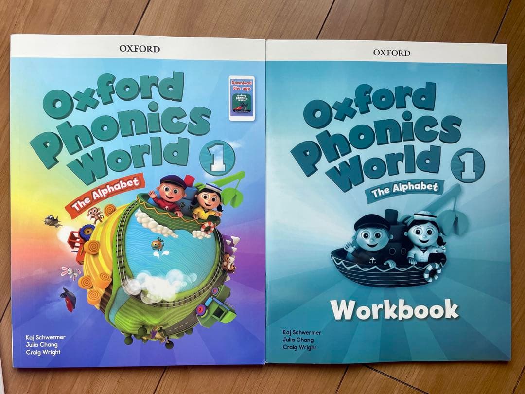 Oxford Phonics World 1-5英語教材10冊セット　音声付き