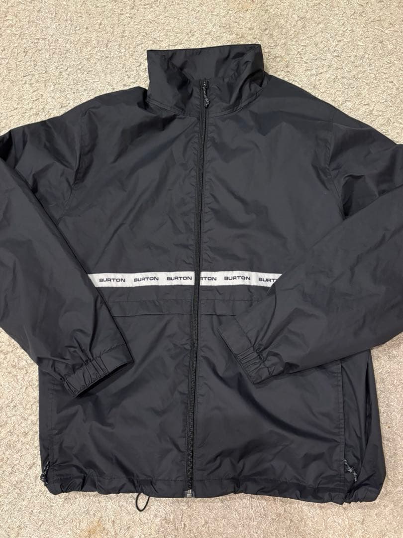 Burton ブラック ジップアップジャケット　MELTER