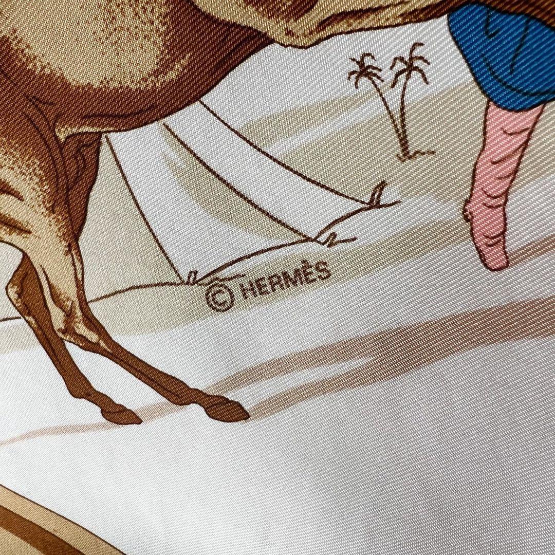 エルメス HERMES カレ90　アラブの馬　Chevaux arabes