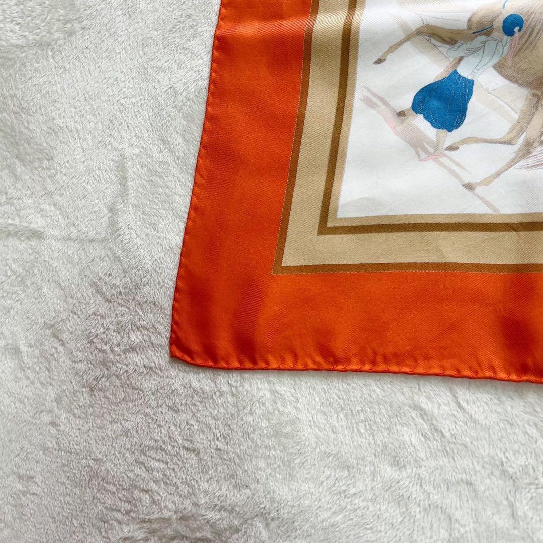 エルメス HERMES カレ90　アラブの馬　Chevaux arabes