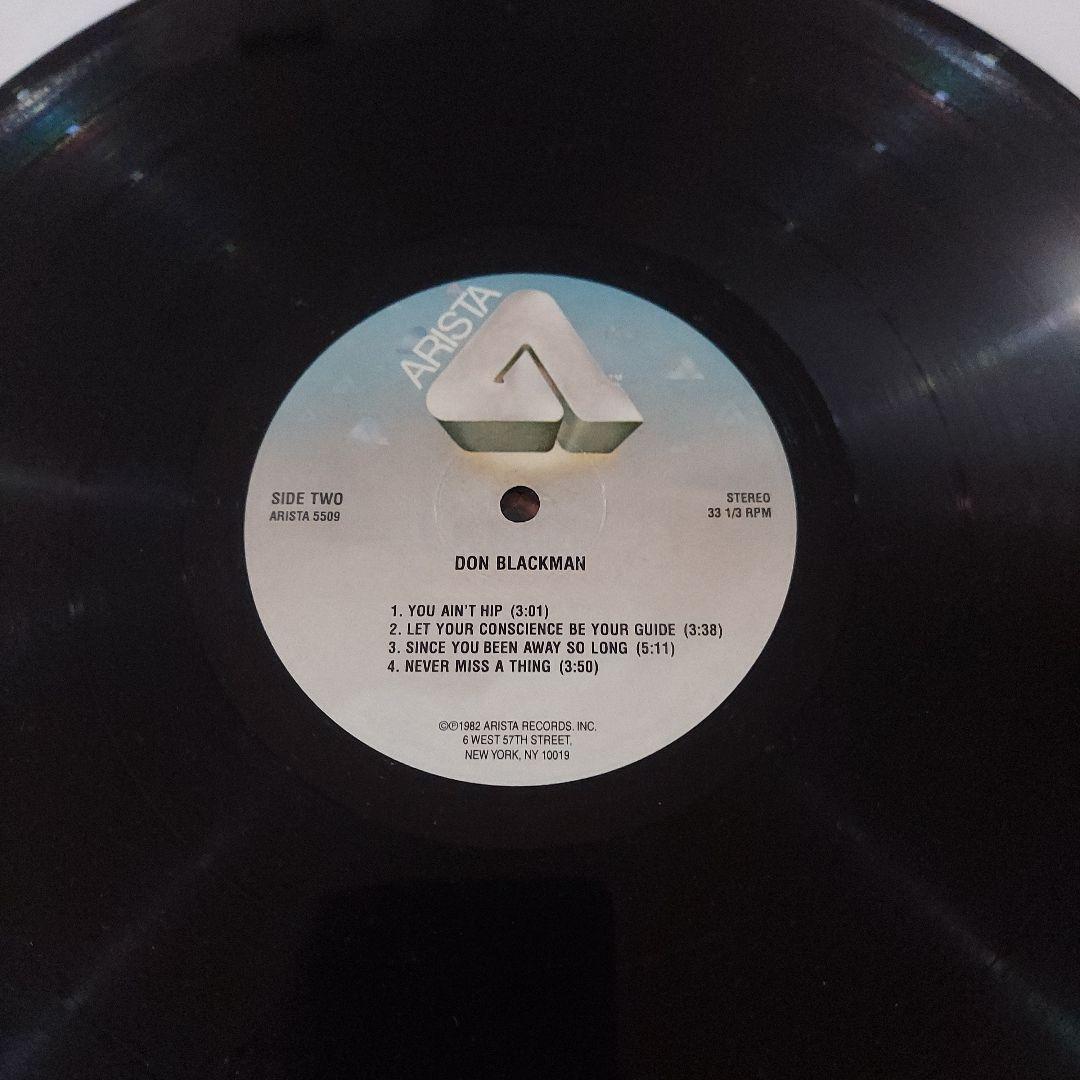 Don Blackman LP フリーソウル　アナログ盤