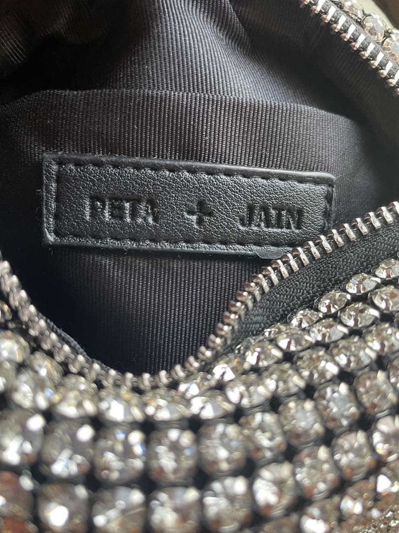 PETA + JAIN スパンコールパーティーバッグ