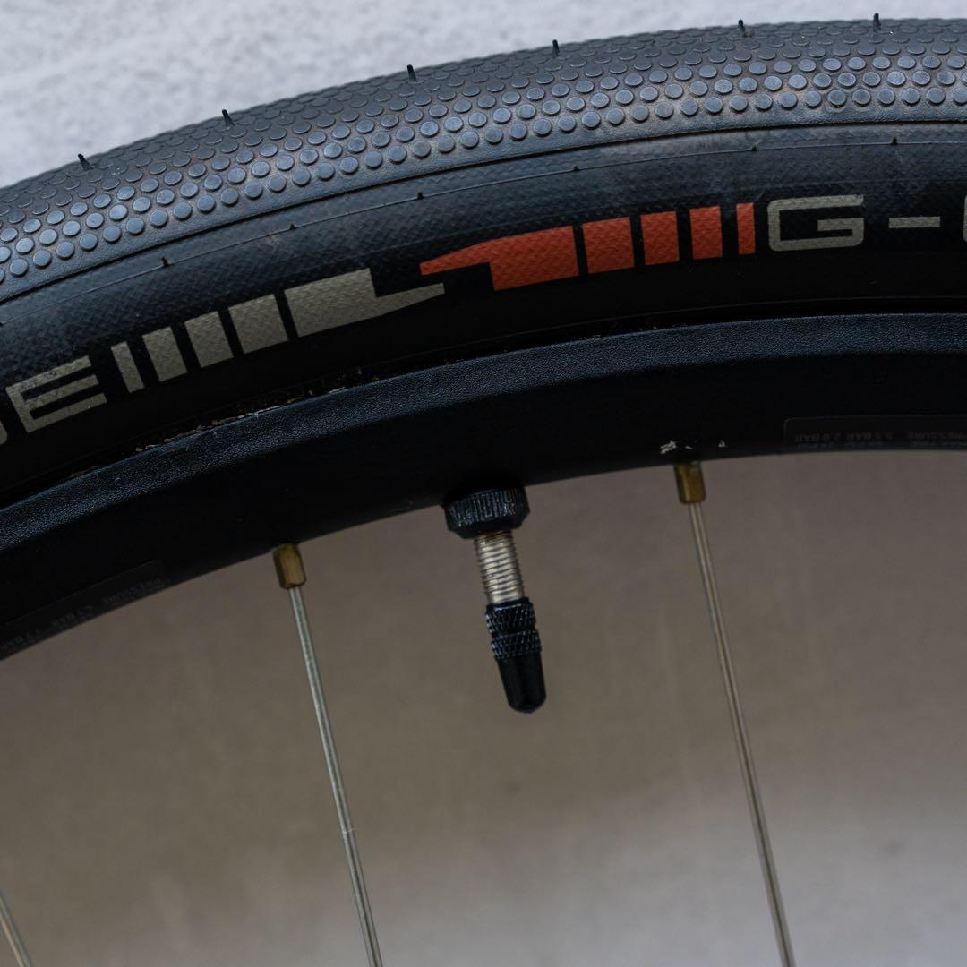 シャッターダイナモハブ+DT swissホイール フロント QR100mm