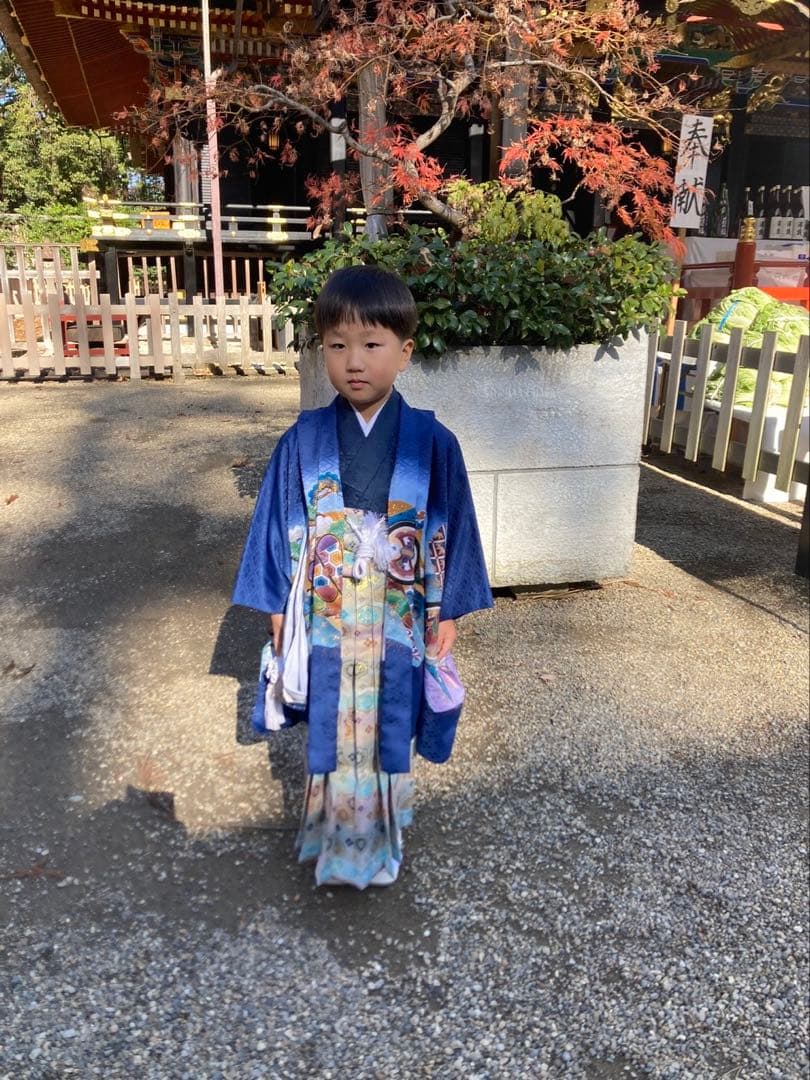 七五三　5歳　男の子