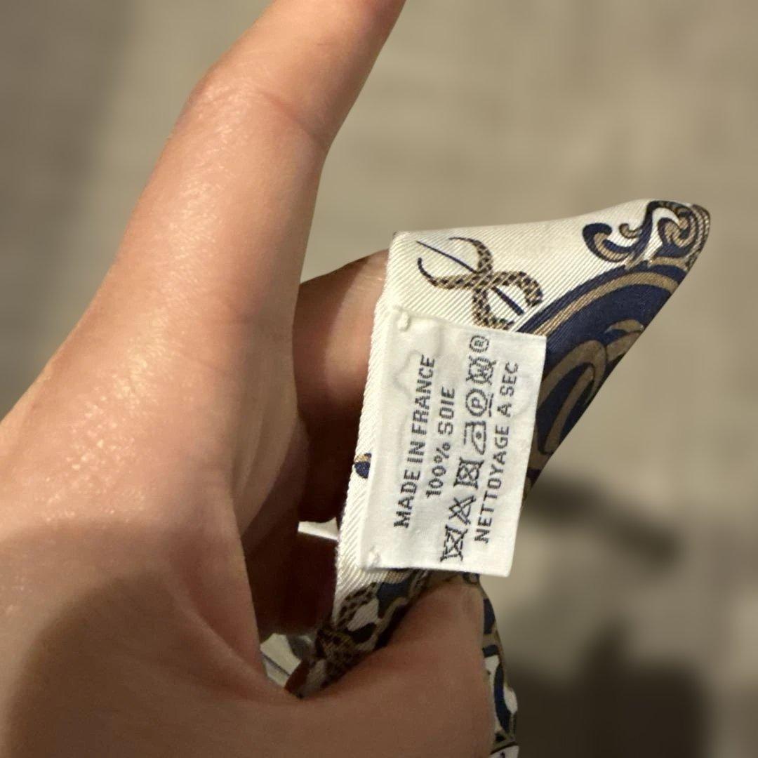 美品✨箱無しHERMES ツイリー スカーフ EX-LIBRIS エクスリブリス